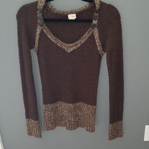 Brown Daytrip Sweater Size Small